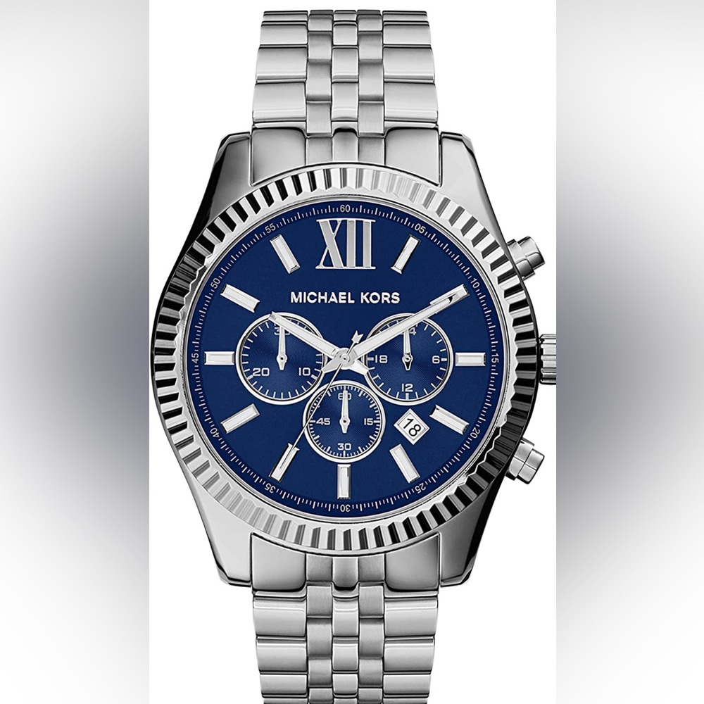Lexington Michael Kors Watch Silver